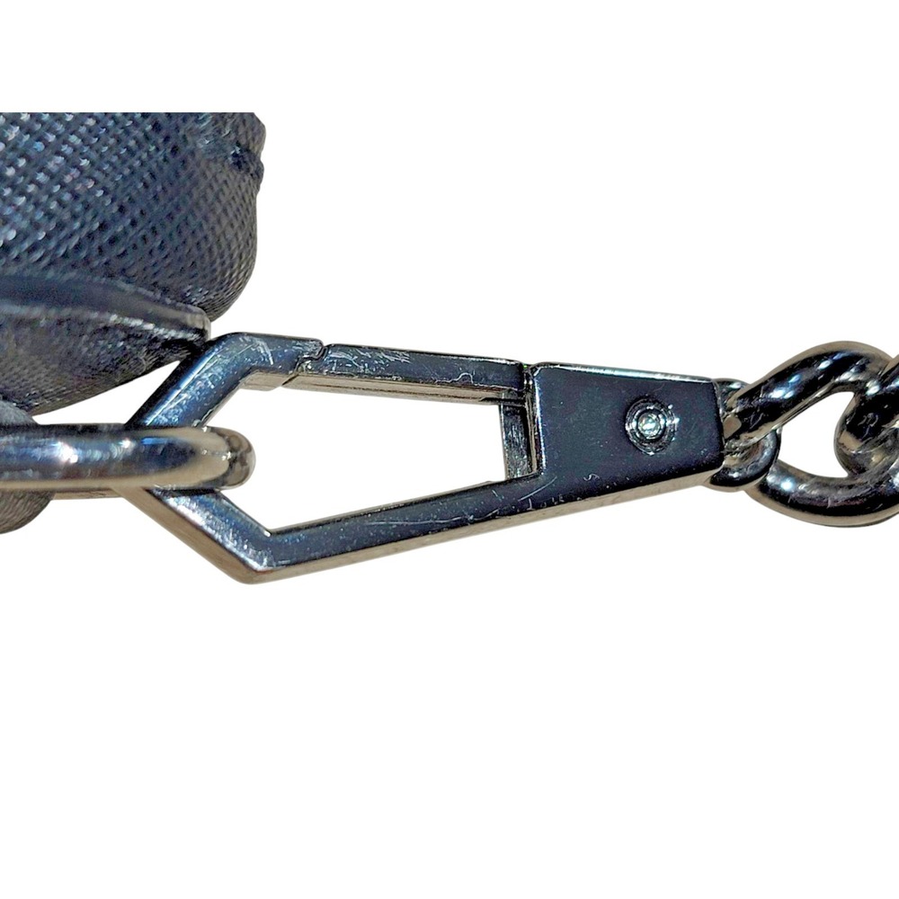 REBECCA‎ MINKOFF Avery Saffiano Leather Chain Strap Crossbody Purse Black - Picture 10 of 16